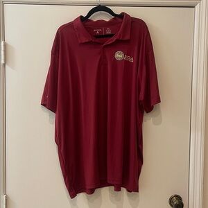 PGA Maroon Men’s Polo Shirt 3XL
